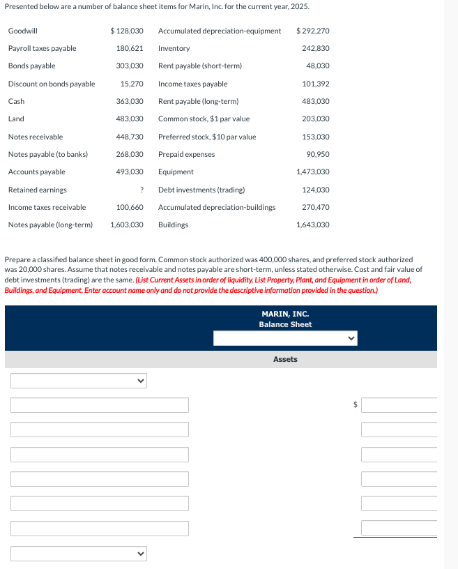  $ $ Liabilities and Stockholders' Equity $ $ v: $ Presented
