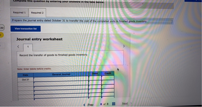 are added evenly throughout the process. The company uses monthly reporting periods