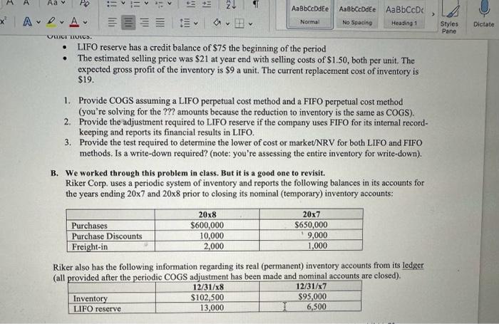 data for its purchases and sales of inventory during 2022 below on