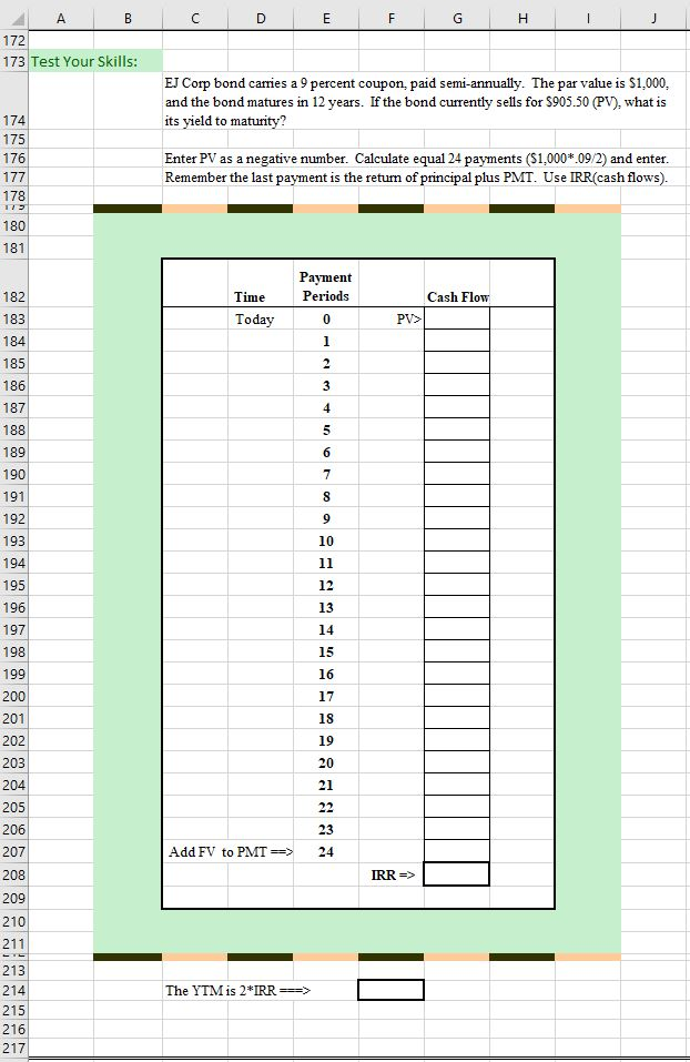 areas also need to be filled. E G A B D E