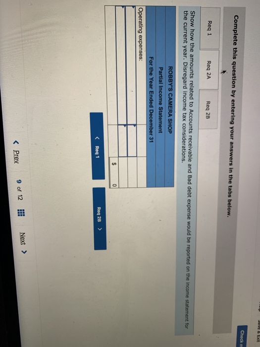 revenue of $157,000, of which $57,000 was on credit. At the start