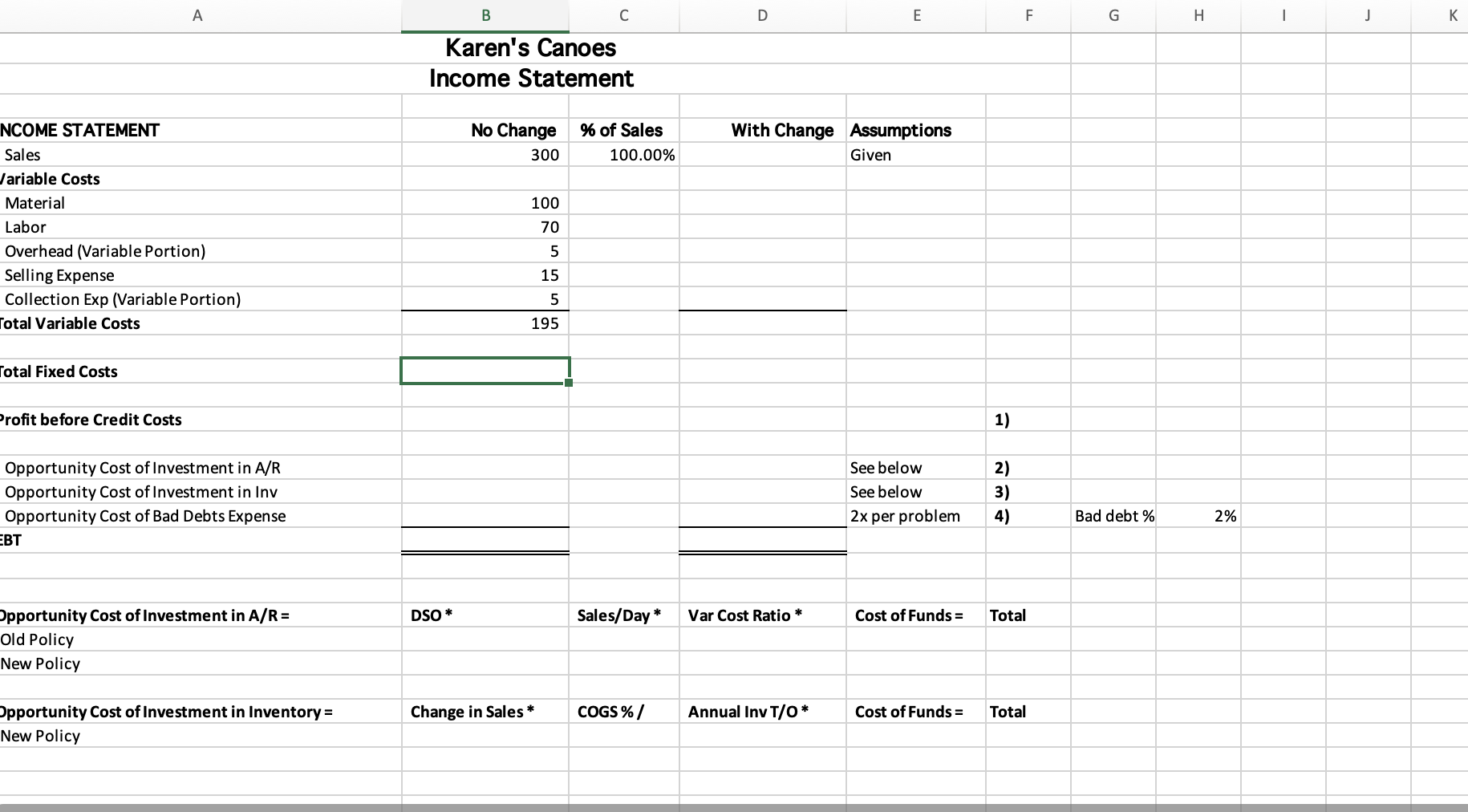  assignment: 1. Sales occur evenly throughout the year. 2. The firm