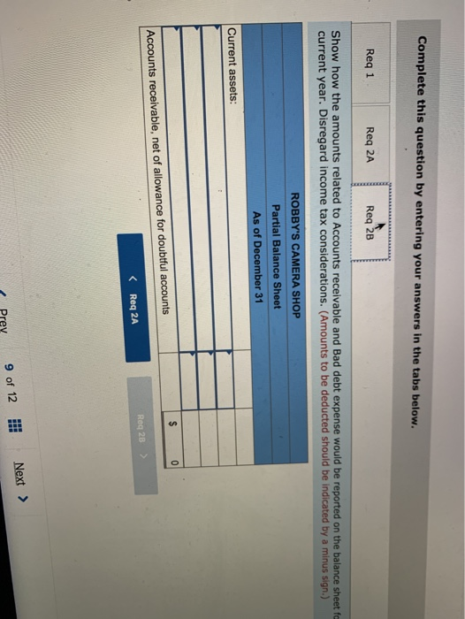 of the current year, Accounts Receivable showed a $19,000 debit balance and