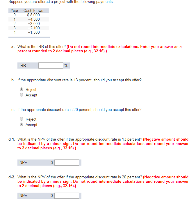 the discount rate for ADM is 11 percent. Project A: Server CPU
