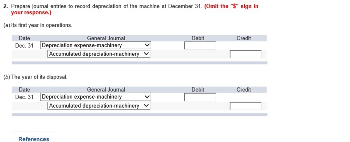 machine's purchase and the costs to ready and install it. Cash is