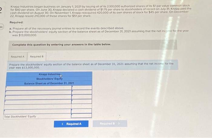 of its 2,100,000 authorized shares of its $1 par value common stock