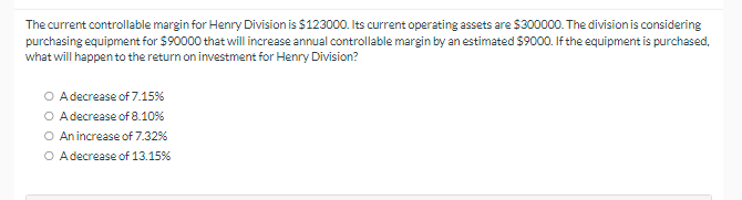 year as follows Swifty requires its return to be 10%. What is