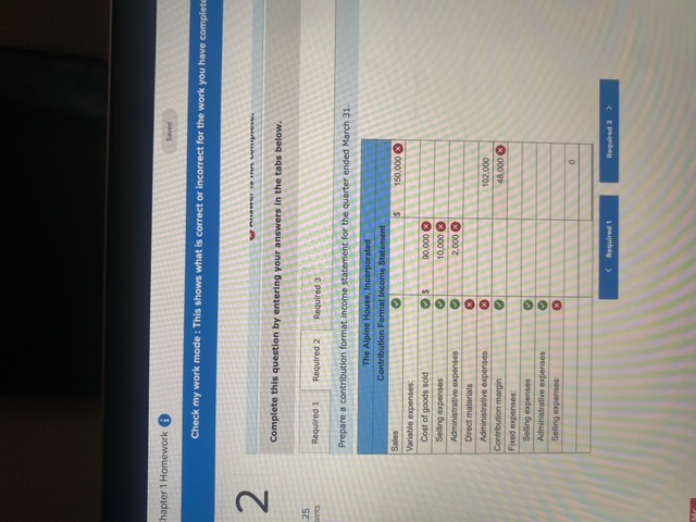  Check my work mode: This shows what is correct or incorrect