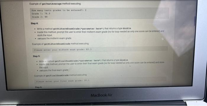 cocmon paictice - mine me hods and Ifm call itum) step 2