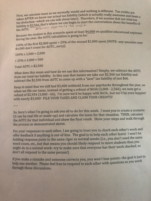 a lot of self-reflection, we're going to use some real-life examples that