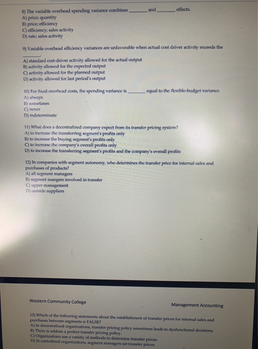 price variance is favorable, then it is possible that this variance will