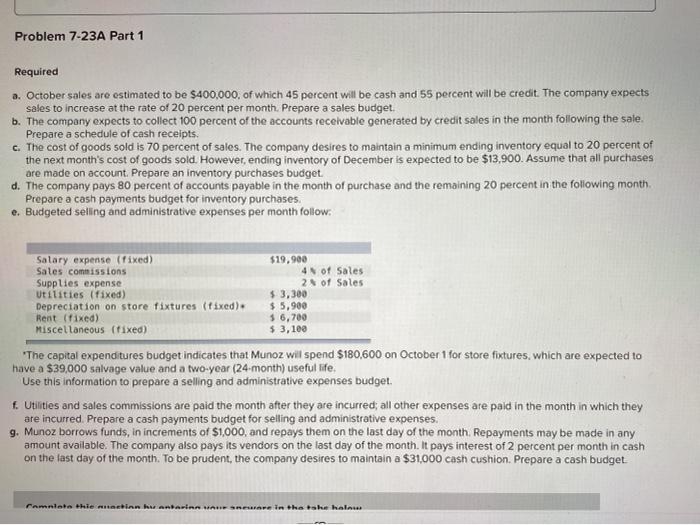 be $400,000, of which 45 percent will be cash and 55 percent