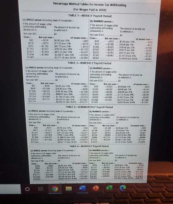 a salary of $30,000 per year, payable monthly. He is Married and