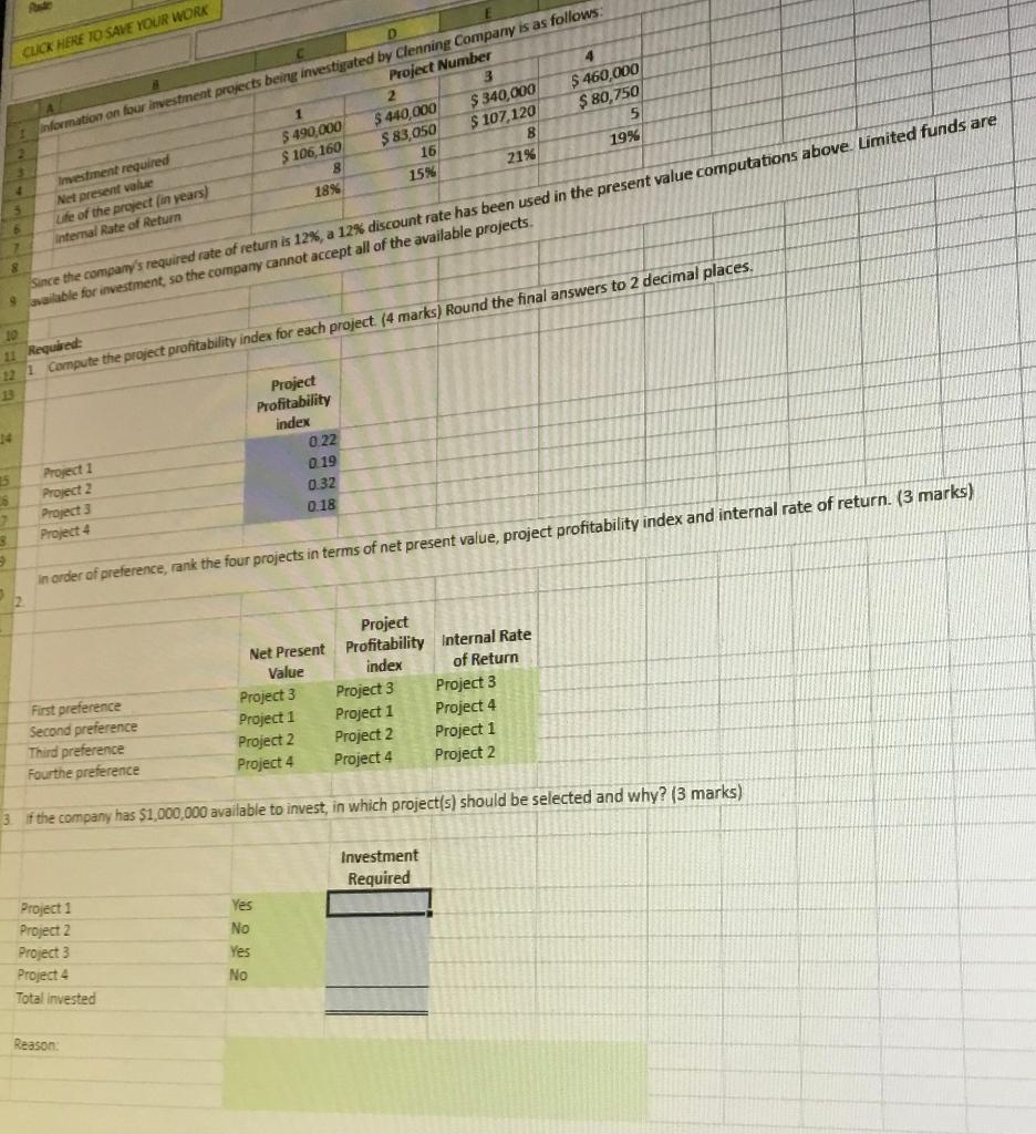 Ive pretty much given all info just need help with last part