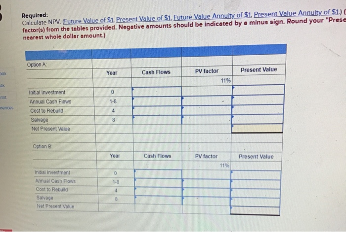 Tulsa Company is considering investing in new bottling equipment and has two