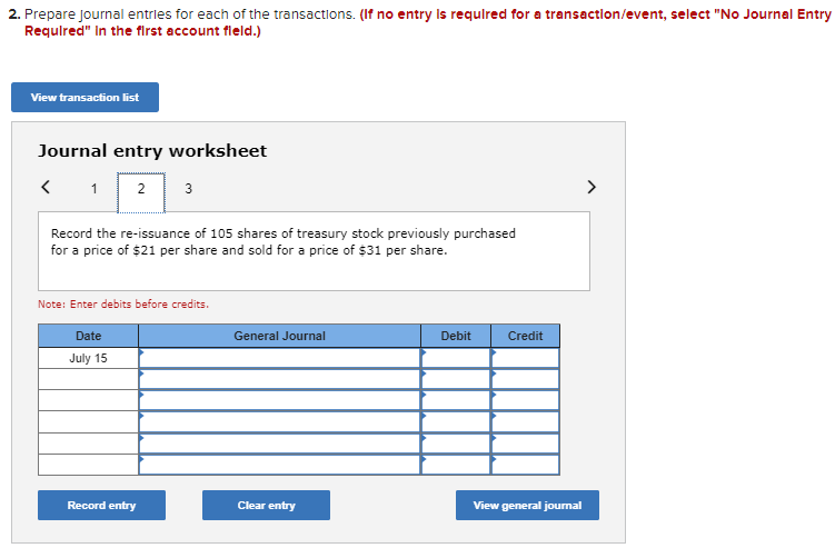 Information [The following information applies to the questions displayed below.] The following