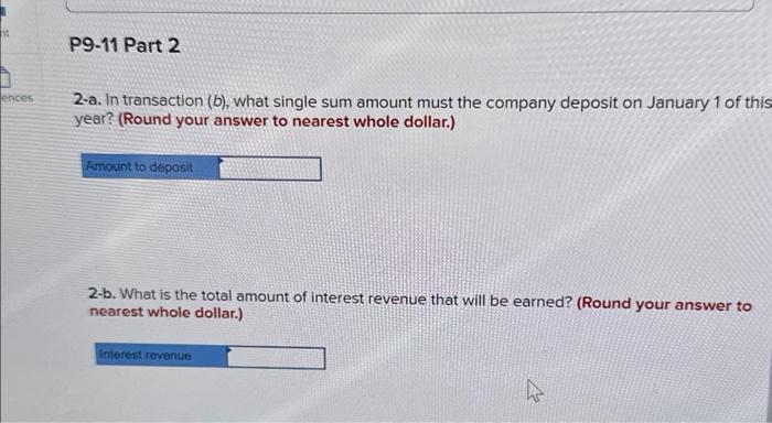 to the questions displayed below.] On January 1, Boston Company completed the