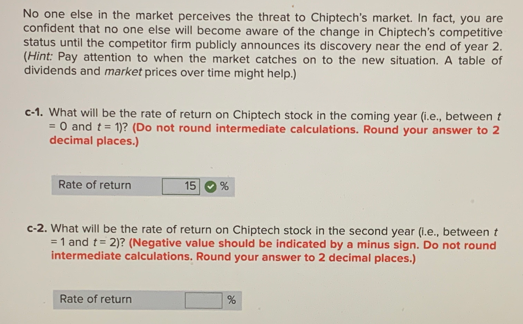 computer chip firm with several profitable existing products as well as some
