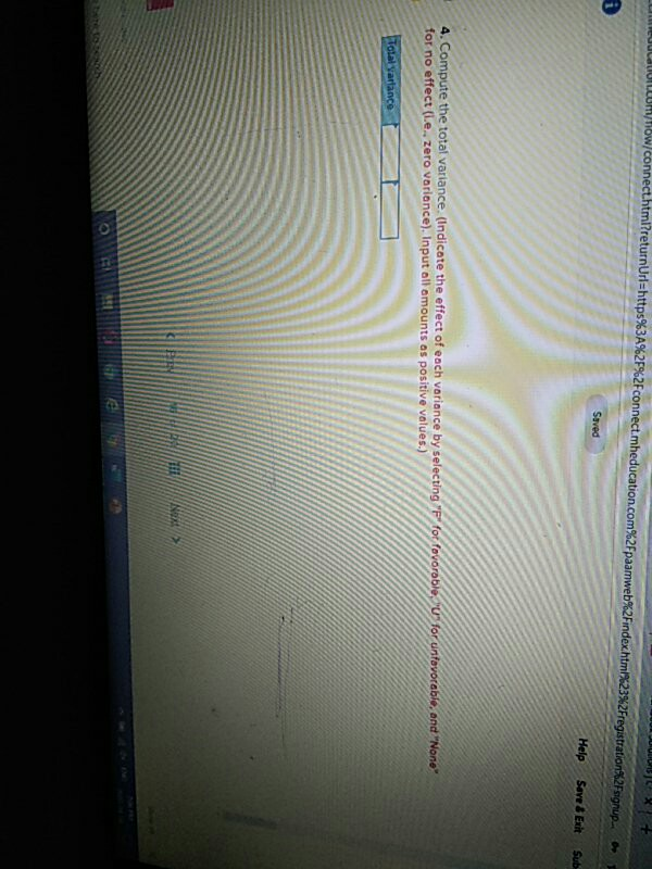 that the $38.110 overall manufacturing variance reported last period was well below