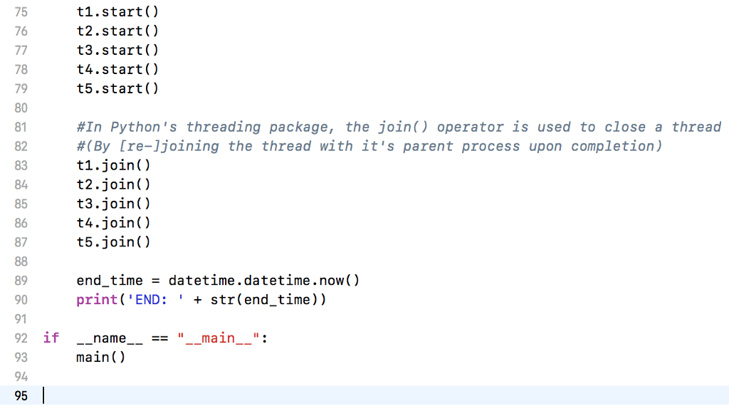 Questions: 1. Assuming your program properly executed to completion, why were there