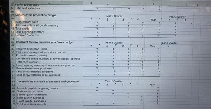 E & f & G & H \\ \hline 19 - Accounts