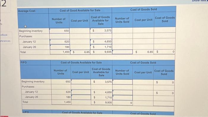 Cash Flow LO7-2, 7-3 At the end of January of the current