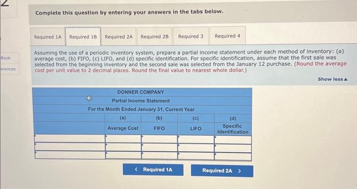 item that sold at $16.60 per unit: Required: 10. Assuming the use