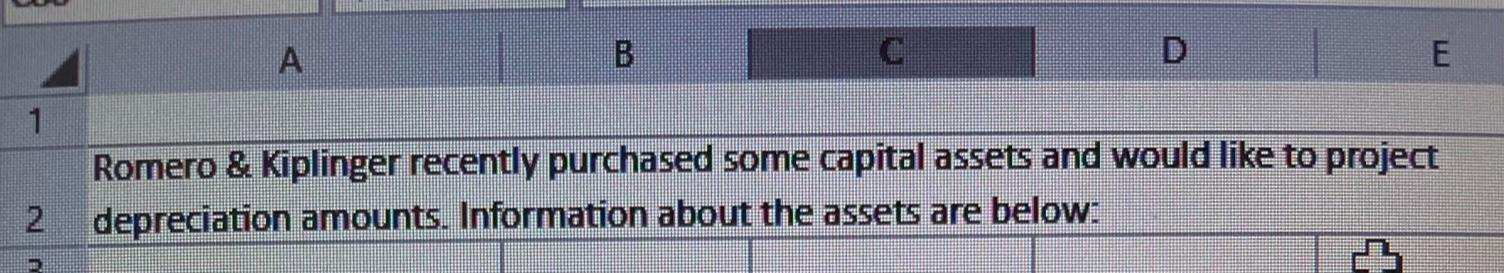 I am looking to solve the excel question for the Double Declining