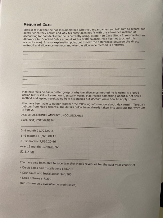 show accounts related to this) Towaben able to ascerta Merevenues for the