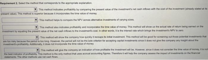 Corporation has the opportunity to invest. This information is based an estimates