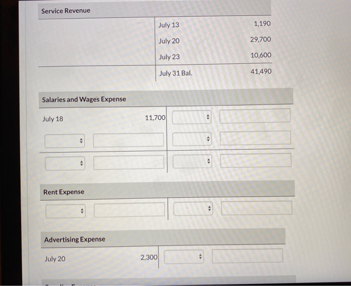 for $4.200 per month 6 Paid $4,000 for supplies Vid e omedonthom