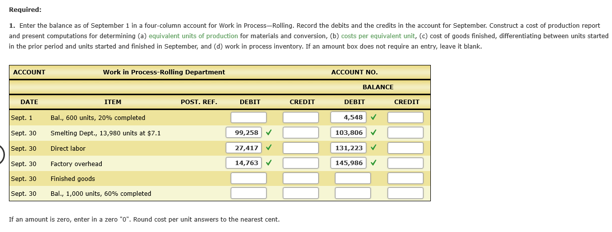 Reports Pittsburgh Aluminum Company uses a process cost system to record the
