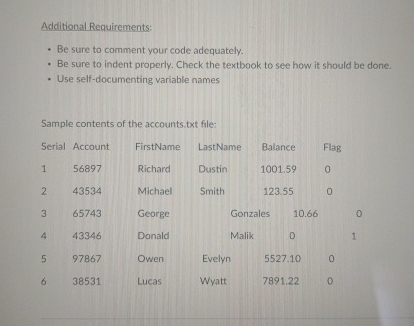  Please write in c++(preferably using Replit). Also please include "using namespace