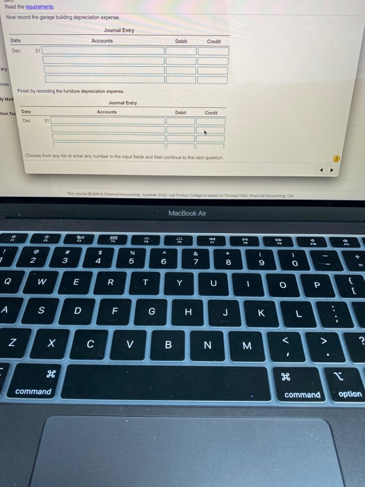 land, including an old building that will be used for a garage