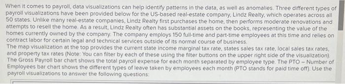  project number 9 When it comes to payroll, data visualizations can
