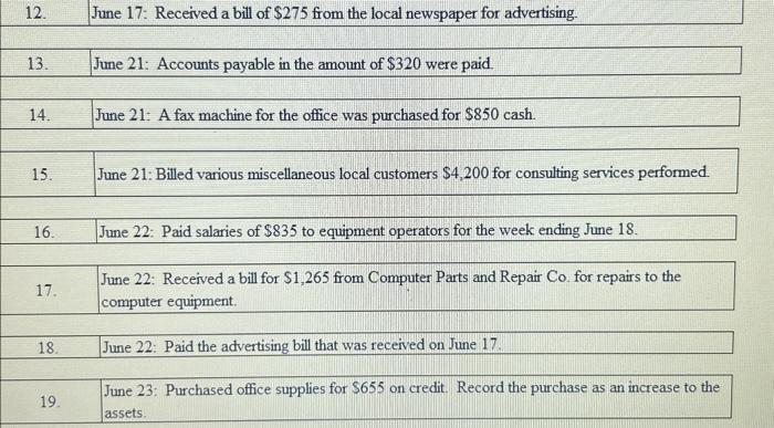 with interest at the rate of 12 percent annually. Interest expense should