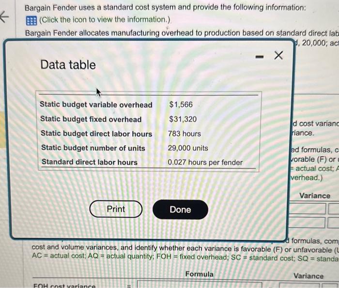  The drop downs for reuqirement 2 are all the same as