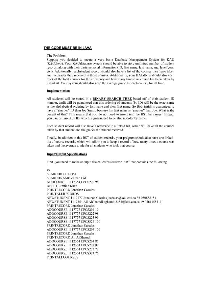 PLEASE WRITE THE PROJECT FULL CODE IN JAVA asked the same question