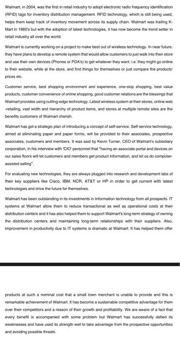 examples of their solutions? 2) How IT and IS may be used