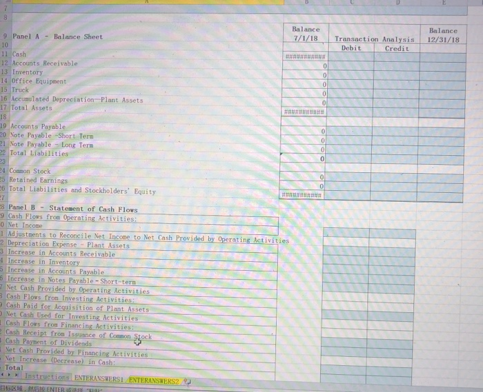 Company began operations on July 1, 2018 usted trial balance as of