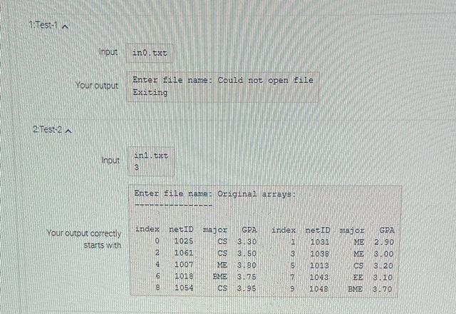 **C++ make this code past this test bellow, please I WILL UPVOTE!