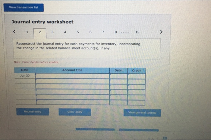Inventory Prepaid expenses Total current assets Equipment Accum. depreciation-Equipment Total assets Liabilities