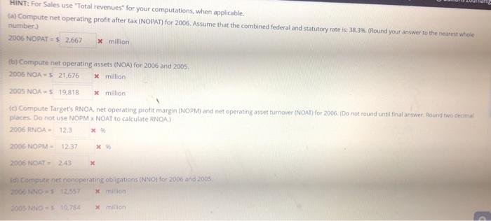 homework. Analysis and Interpretation of Profitability Balance sheets and income statements for