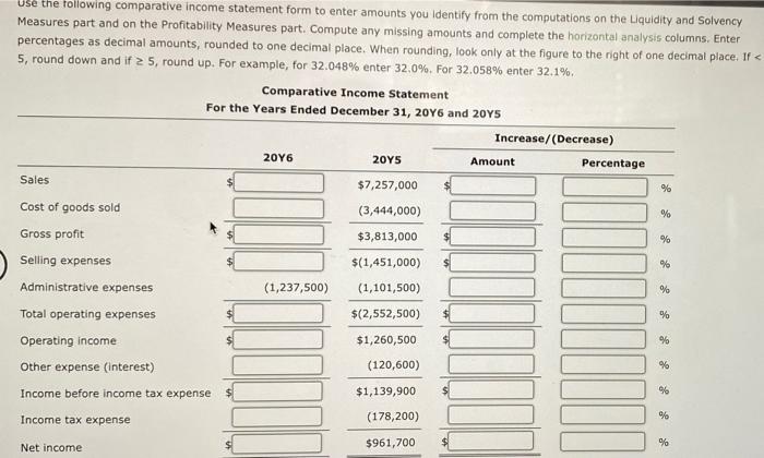 aspects of a company's financial statements. You take the beti Match each
