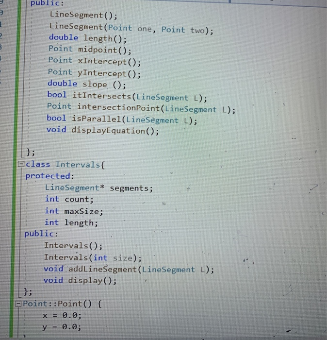 for each class. You will then have a main program that will