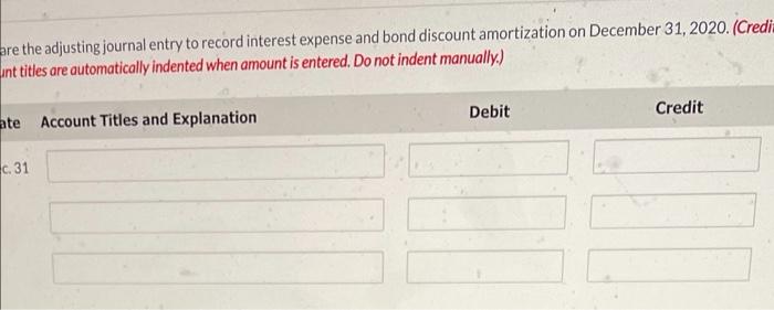 8% bonds at 97 with interest payable annually on January 1. The