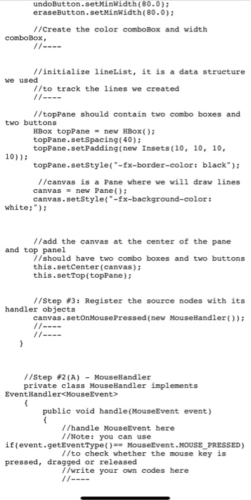 program that constructs a Graphical User Interface using JavaFX. The GUI should