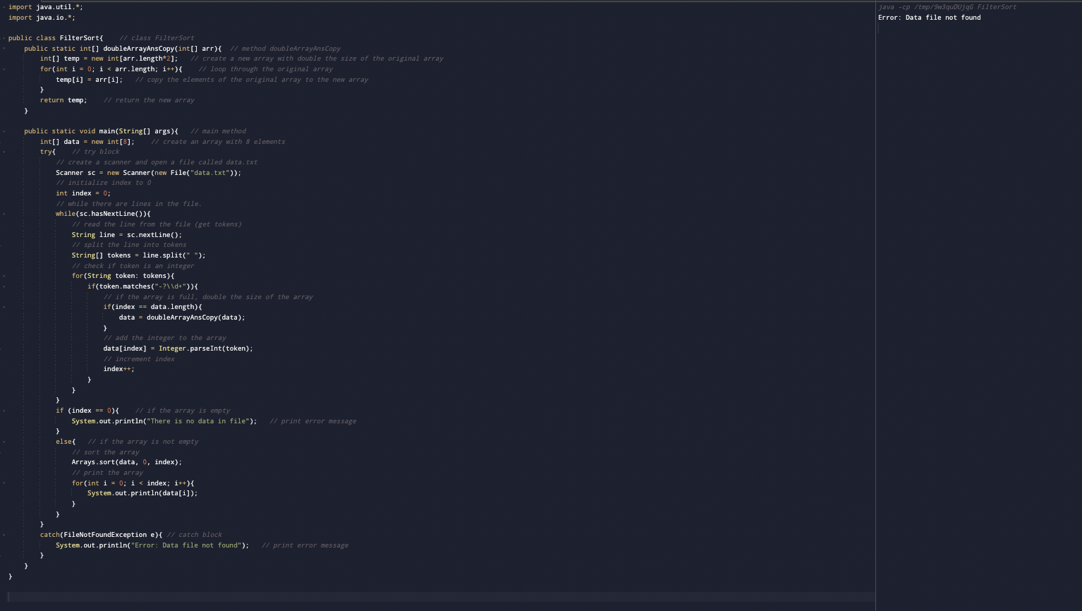 why does it say file not found and how am I able