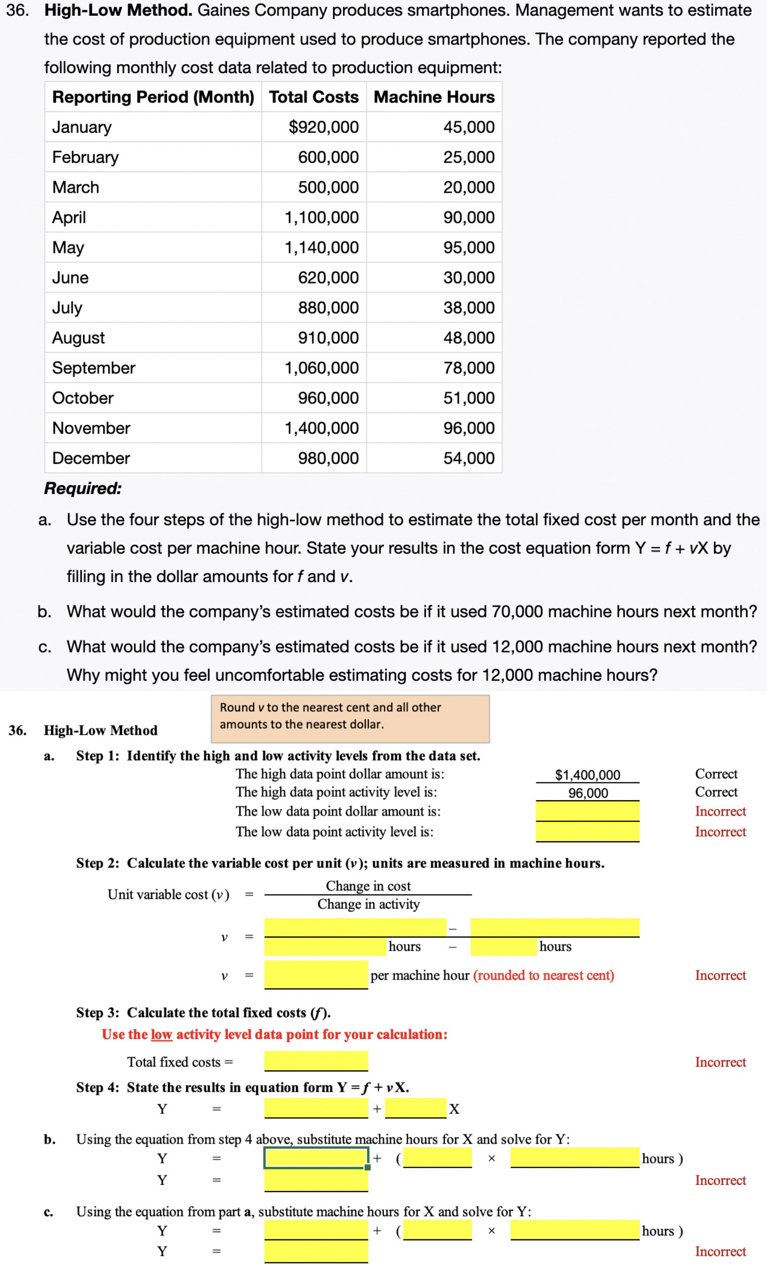  Fill in all the missing information for question 36,(a)(b) and (c).