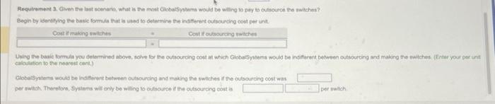 75,000 awichas a ytar rather than 70,000 simiches. What should the company